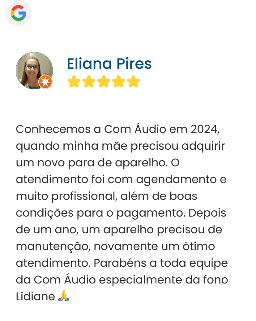 depoimentos dos usuário da com audio