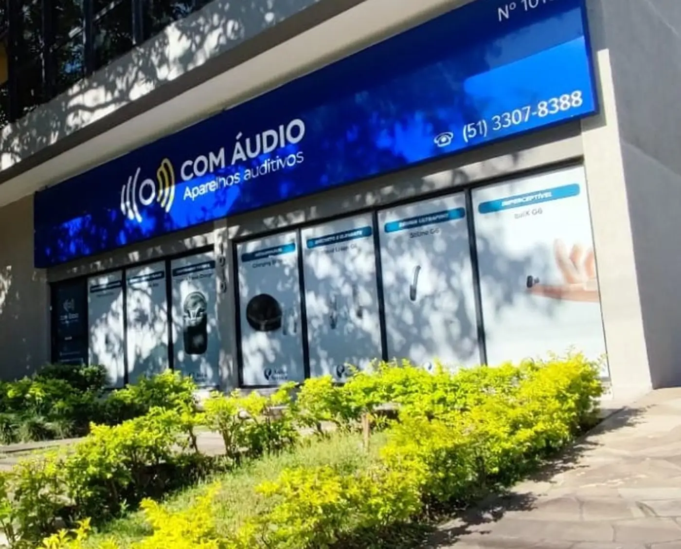 Fachada da Com Áudio