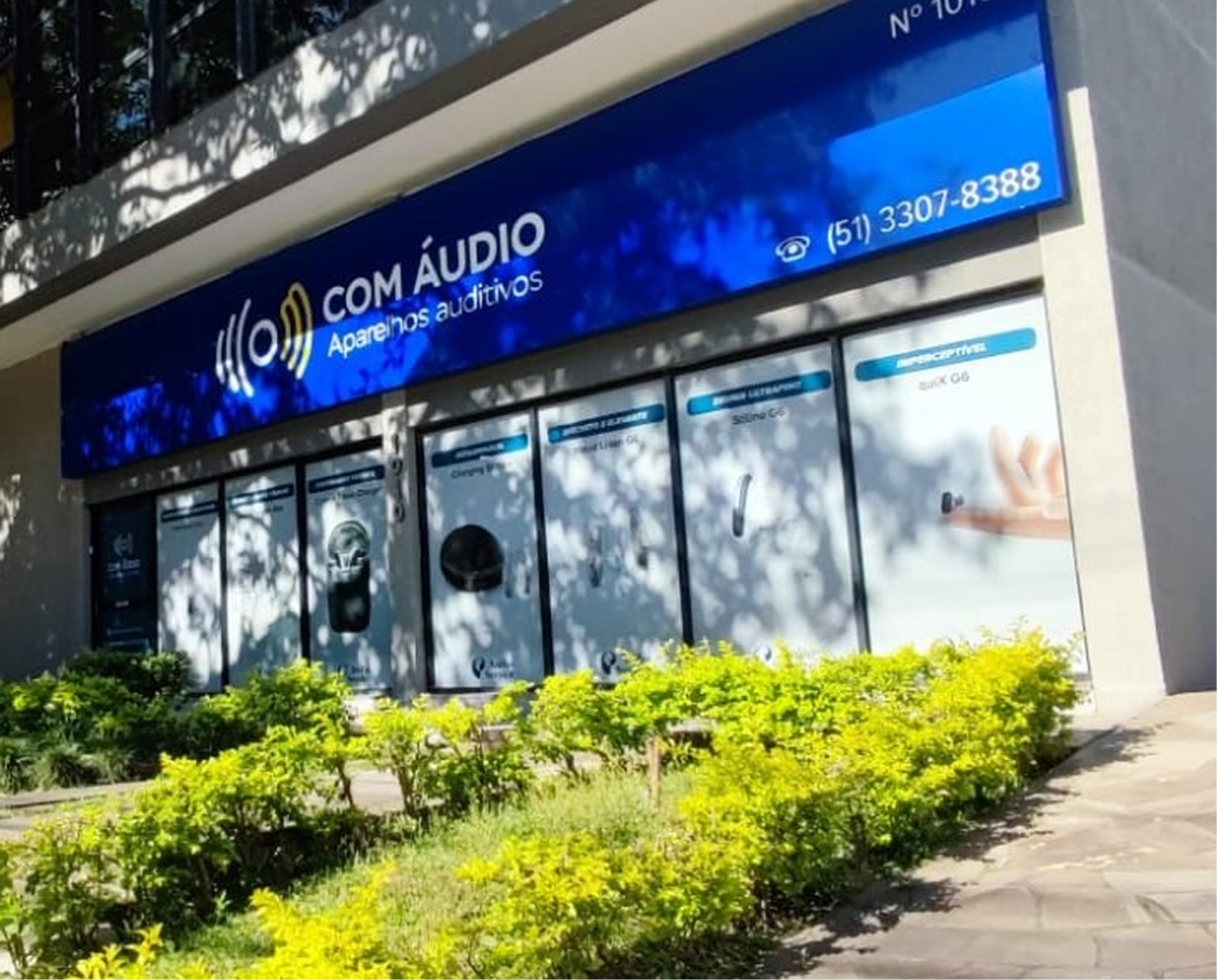 Fachada da Com Áudio